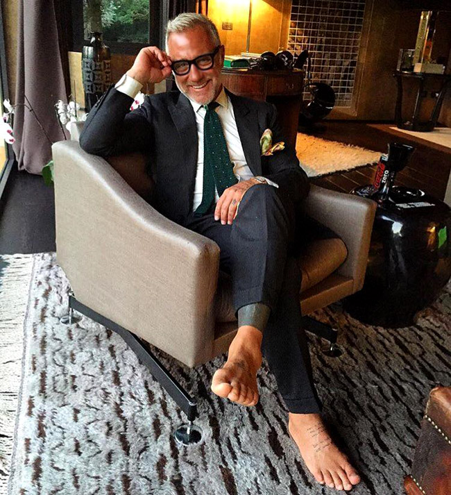 Italian entrepreneur and millionaire Gianluca Vacchi