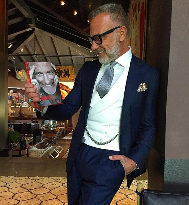 Italian entrepreneur and millionaire Gianluca Vacchi