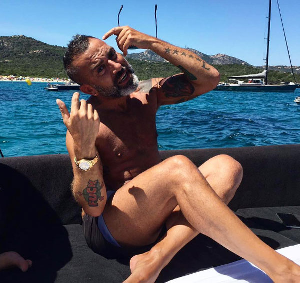 Gianluca Vacchi Celebrates His 49th Birthday