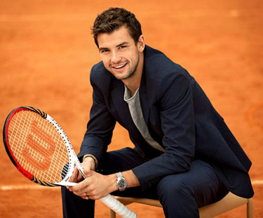 Grigor Dimitrov is the winner in Most Stylish Men April 2016 - Category Sport