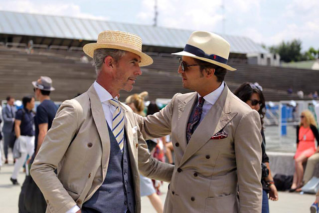 Guillaume Bo - One of the most photographed men at Pitti Uomo