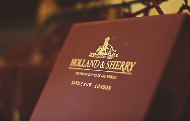 Holland & Sherry - the tailoring world of Savile Row