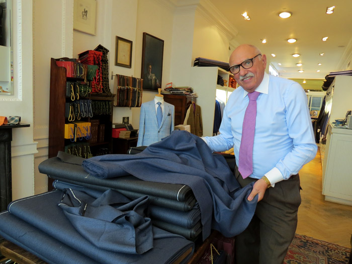 How to order a Savile Row suit. Interview with Brian Lishak from Richard Anderson