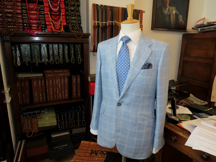 How to order a Savile Row suit. Interview with Brian Lishak from Richard Anderson