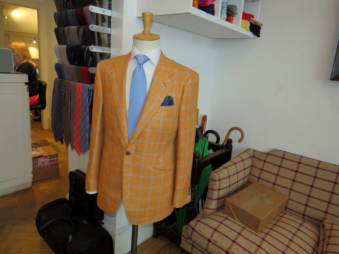 How to order a Savile Row suit. Interview with Brian Lishak from Richard Anderson