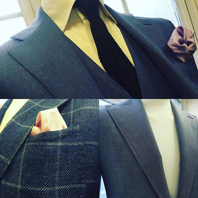 Tailored suits by James Palombo Bespoke