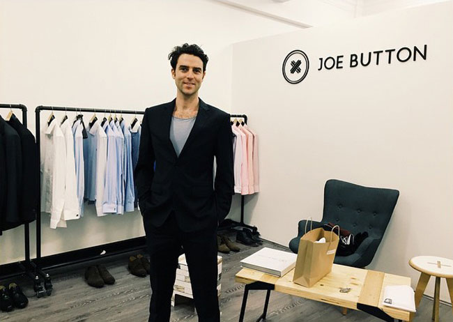 Australian tailored suits by Joe Button