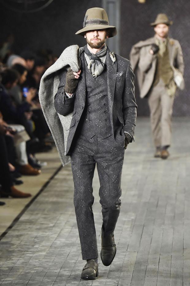 Joseph Abboud Autumn/Winter 2016 - the suit from tweed