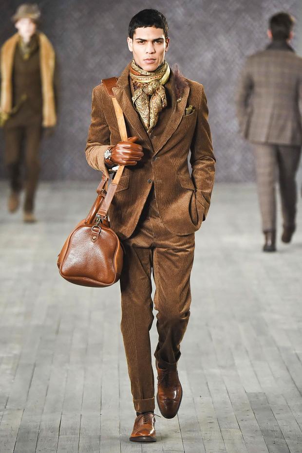 Joseph Abboud Autumn/Winter 2016 - the suit from tweed