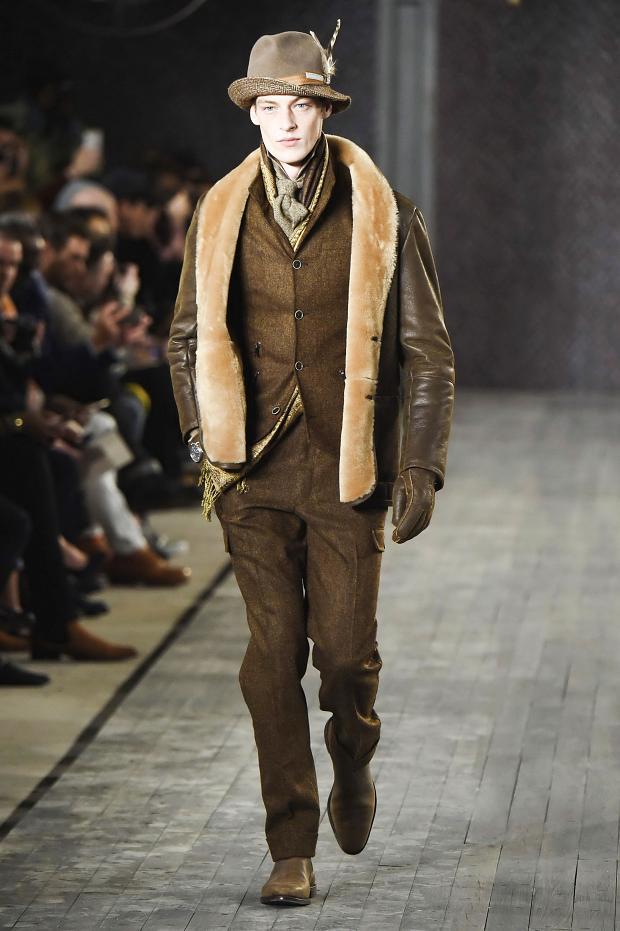 Joseph Abboud Autumn/Winter 2016 - the suit from tweed