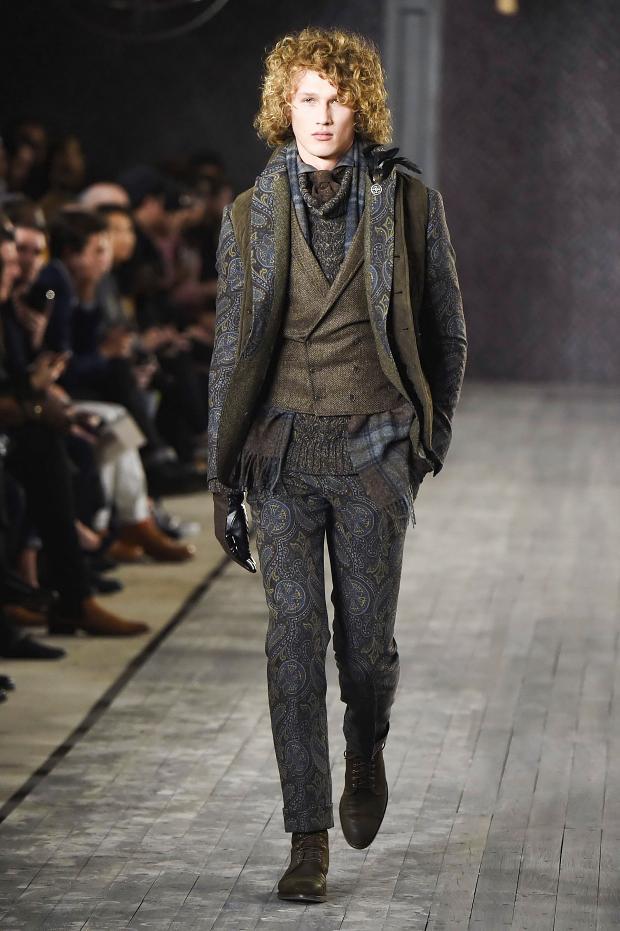 Joseph Abboud Autumn/Winter 2016 - the suit from tweed