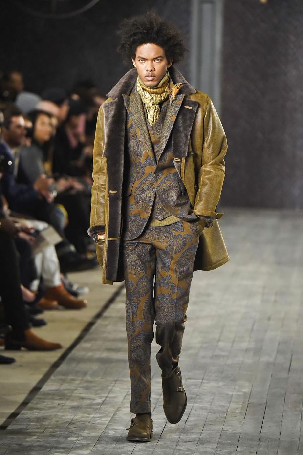 Joseph Abboud Autumn/Winter 2016 - the suit from tweed