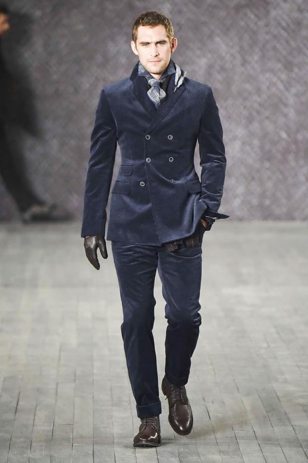 Joseph Abboud Autumn/Winter 2016 - the suit from tweed