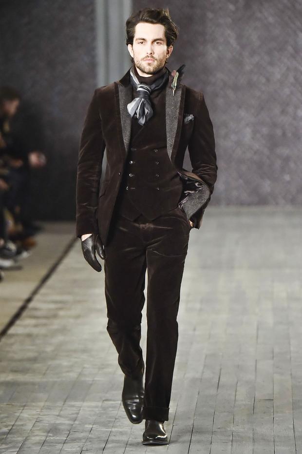 Joseph Abboud Autumn/Winter 2016 - the suit from tweed