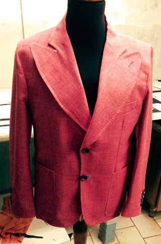 Italian bespoke clothing by Jovanny Capri