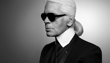 Karl Lagerfeld Visions of Fashion at Pitti Uomo 90