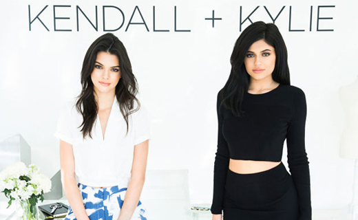 Kendall and Kylie Jenner presented their own collection