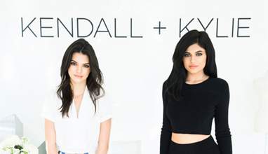 Kendall and Kylie Jenner presented their own collection