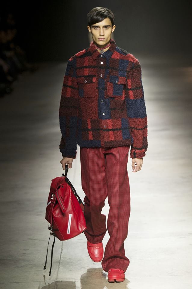 Japanese-inspired menswear for Fall-Winter 2016/2017 by Kenzo