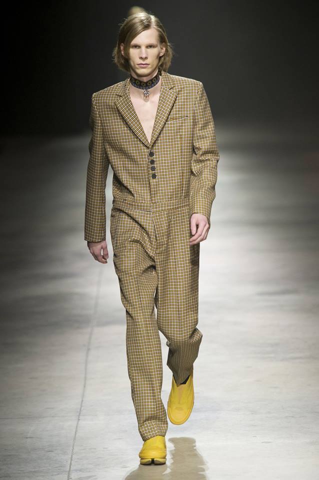 Japanese-inspired menswear for Fall-Winter 2016/2017 by Kenzo