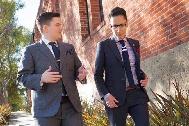 Bespoke suits from Kipper Clothiers