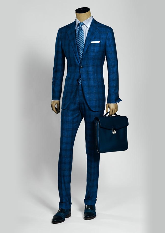 Spring-Summer 2016 men's suits and sportswear collection by Kiton