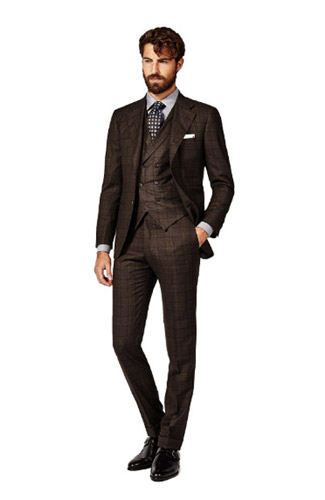 KITON Fall/Winter 2016 collection - the three piece suits