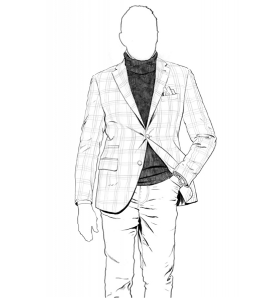 How to wear a suit by Luciano Barbera - The Jacket