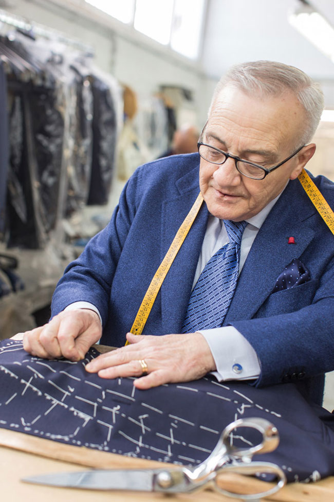 Made-to-measure suits by Sartoria Latorre