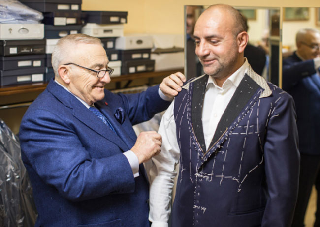 Made-to-measure suits by Sartoria Latorre