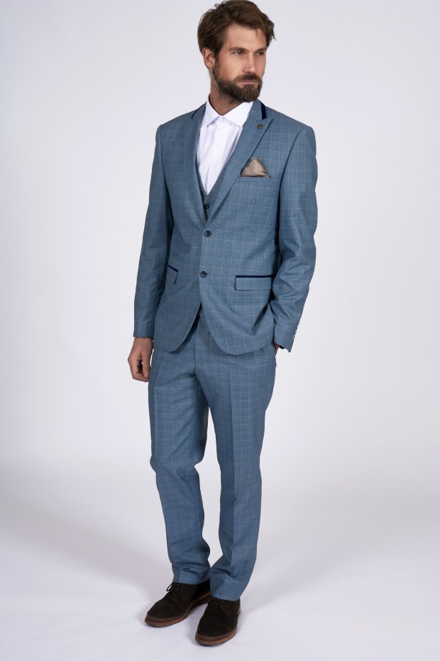 Finest quality mens suits by Marc Darcy London