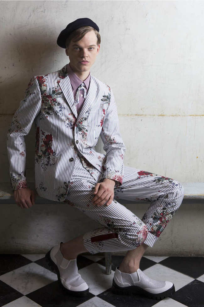 Antonio Marras Spring/Summer 2017 - the floral suit