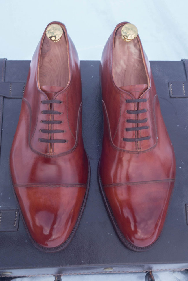 Swedish bespoke footwear by Melker Shoes