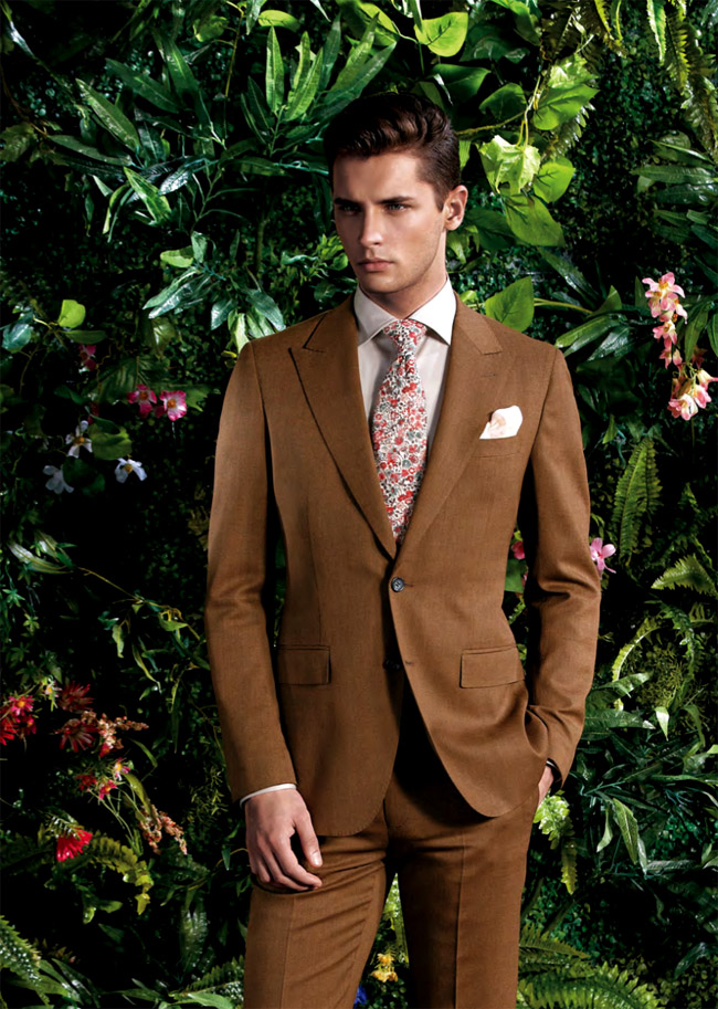 Men's suits 2016 fashion trends: Brown suits