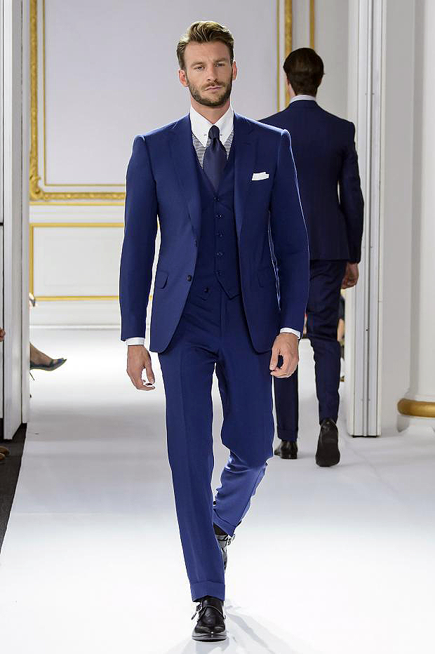 Men's suits 2016 fashion trends: Blue suits