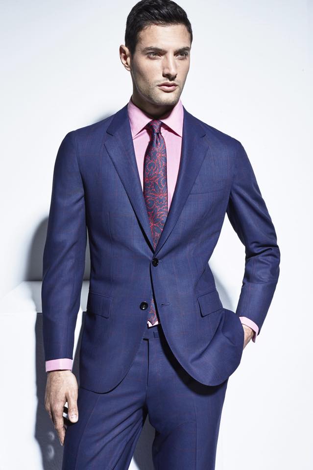 Men's suits 2016 fashion trends: Blue suits