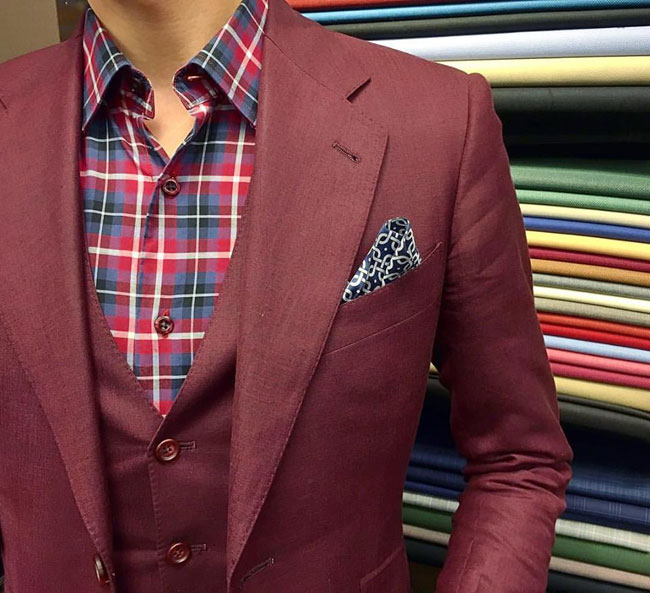 Bespoke suits and shirts in Toronto by Michel's Bespoke