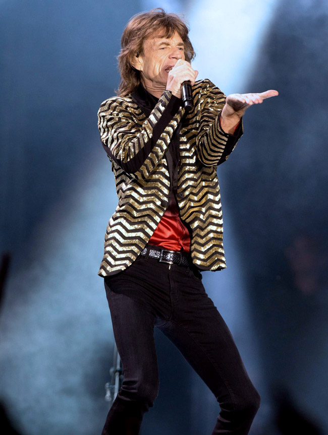 Mick Jagger at 72 - expecting eighth child and most stylish than ever