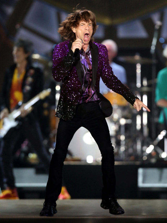 Mick Jagger at 72 - expecting eighth child and most stylish than ever