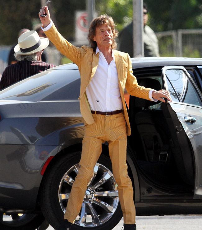 Mick Jagger at 72 - expecting eighth child and most stylish than ever