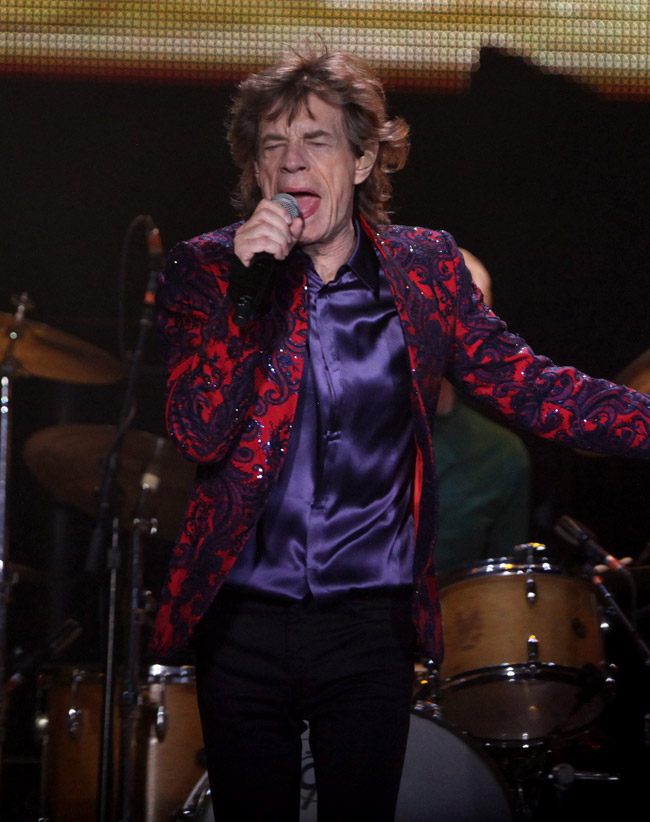 Mick Jagger at 72 - expecting eighth child and most stylish than ever