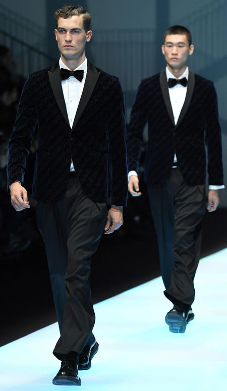 Best suits designs from Milan Men's Fashion Week