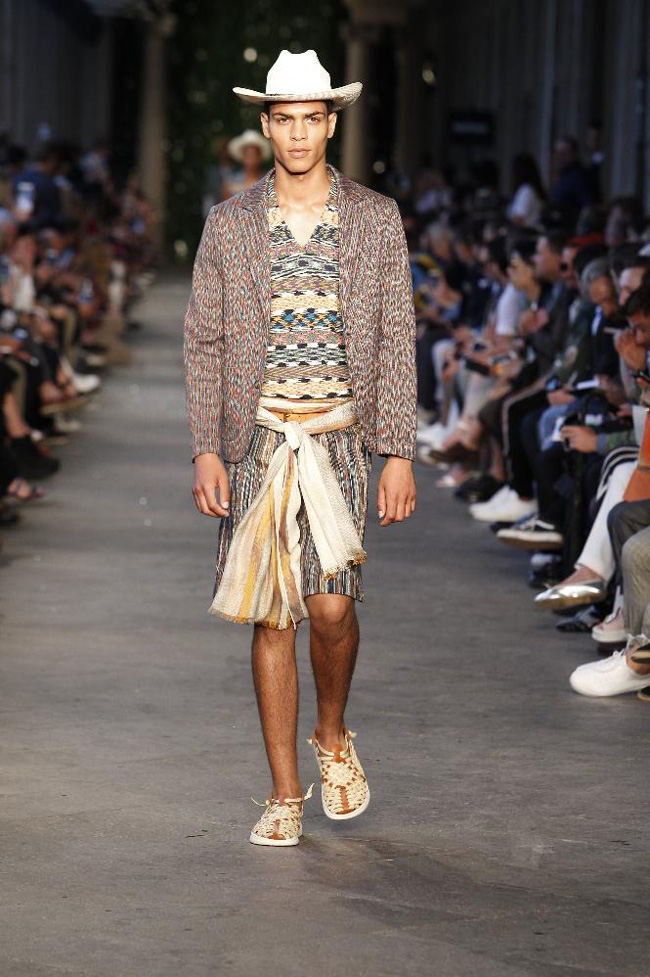 Missoni Spring/Summer 2017 - the Bohemian suit