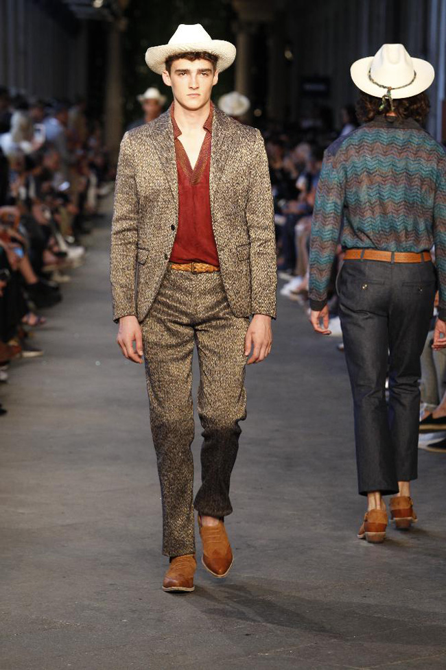 Missoni Spring/Summer 2017 - the Bohemian suit