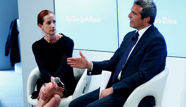 Tech and policy leaders joined artists, economists, global CEOs and other influencers at New York Times luxury conference