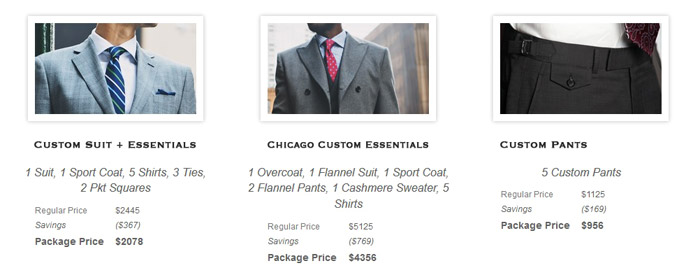 Bespoke suits and Custom clothing Made in Chicago by Nicholas Joseph