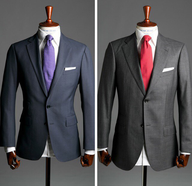 Made-to-measure suits, shirts and overcoats by Oscar Hunt