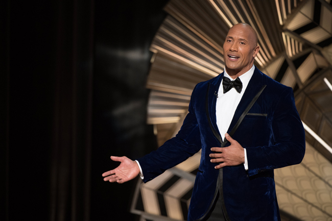 At Sunday night's 89th Academy Awards, there was no shortage of good-looking men in suits and tuxedos