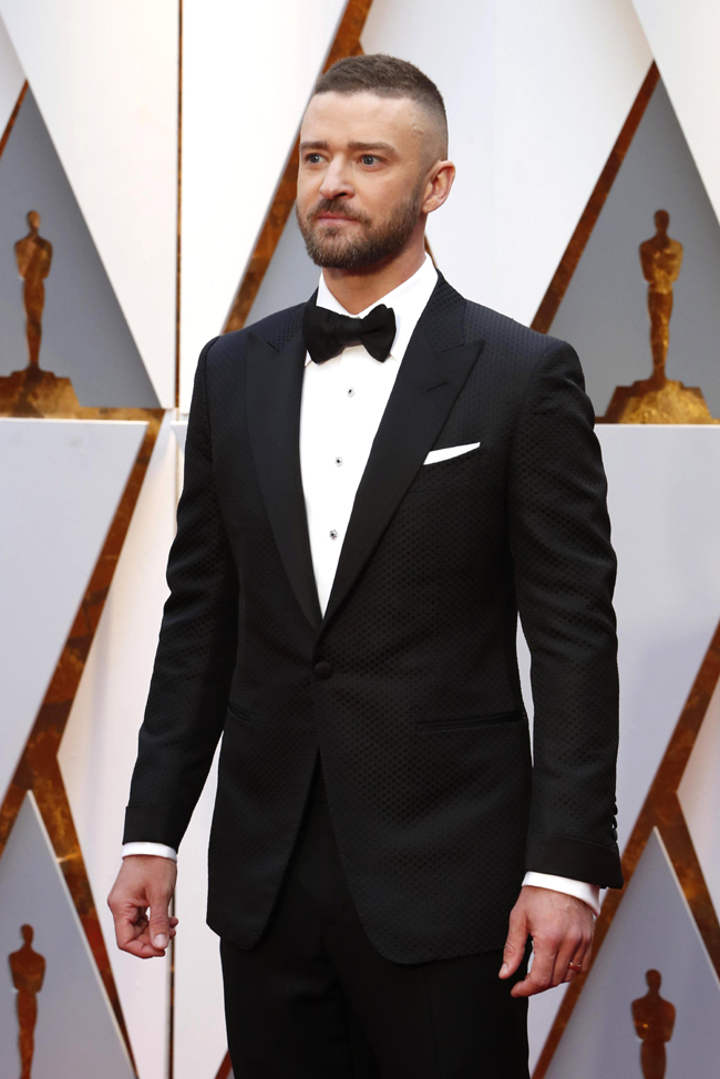 At Sunday night's 89th Academy Awards, there was no shortage of good-looking men in suits and tuxedos