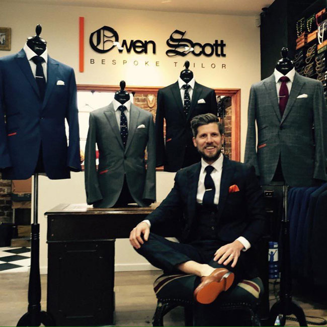 Bespke suits from United Kingdom by Owen Scott